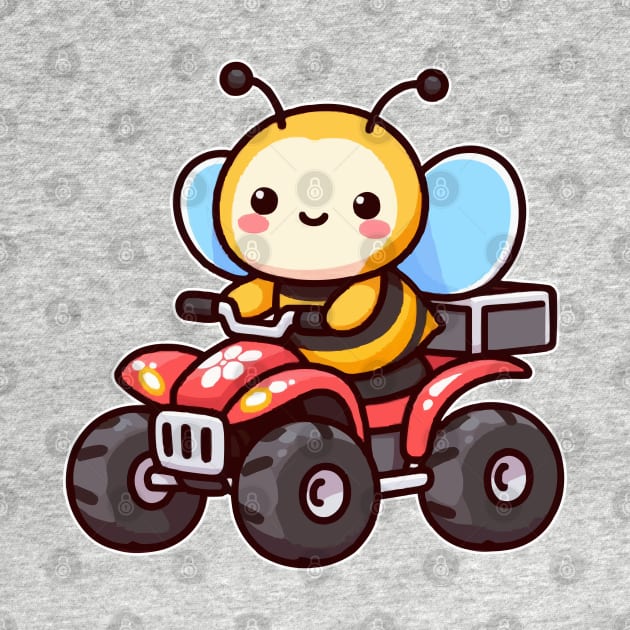 Cute Bee Ride ATV by fikriamrullah